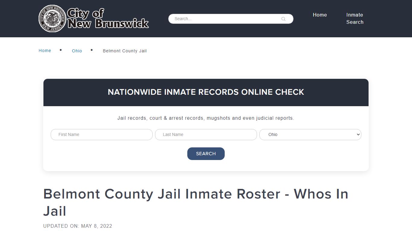 Belmont County Jail Inmate Roster - Whos In Jail